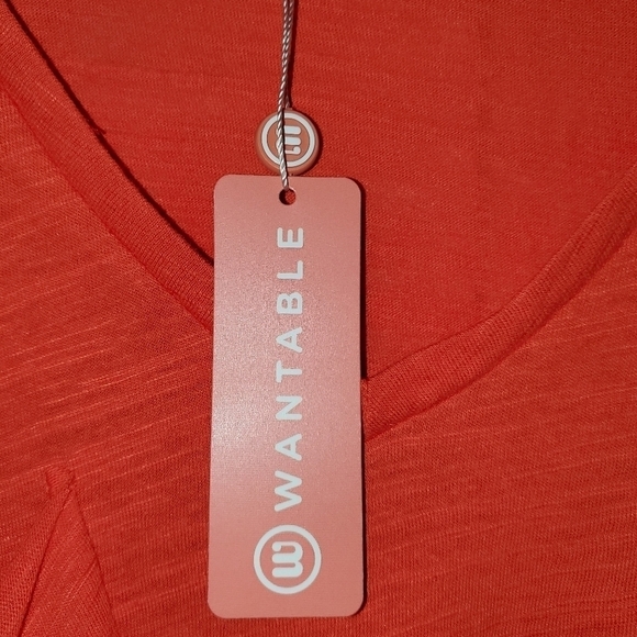 78 & Sunny Slub Pocket Tee T-Shirt 3X Bright Red - Picture 2 of 10